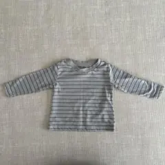 ELFIN DOLL 長袖ストライプTシャツ 80cm