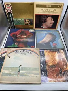 ★レコード 7枚まとめ／ダリダ・フランシスレイ・ジェームスブラウンなど