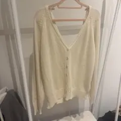 【美品】ZARA ニットカーディガン