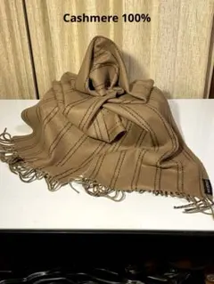 カシミア100%マフラー　ADMJ、アタオ、フルラ等お好きな方にも。
