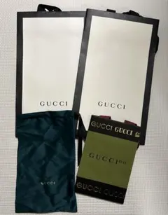 GUCCI ショップ袋 3枚セット　おまけ袋付き