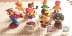 マリオフィギュア８体セット　チョコエッグ