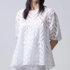 美品✨ マーレットPOIRET ピンタック フレアスリーブ ドレス 定価8.8万 