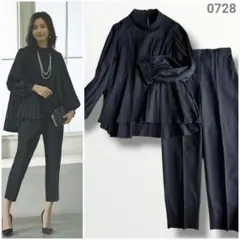 未使用 現行品 ルイルエブティック プリーツ パンツ セットアップ