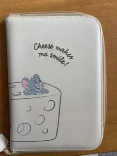 母子手帳ケース チーズとキャラクター