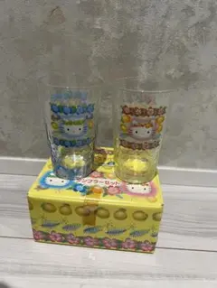 【新品未使用】ハローキティ グラス 230ml 2個セット