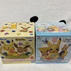 ピカチュウフィギュア 2個セット もぐもぐタイム＆お菓子コレクション