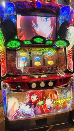 パチスロ実機 ハイスクールD×D ☆5号機☆ パチスロ学園黙示録ハイスクール・オブ・ザ・デッド 中古