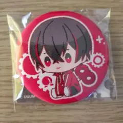 カラフルピーチ　刺繍缶バッジ　ゆあん