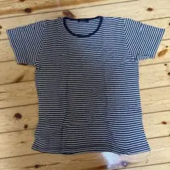 GLOBAL WORK ボーダー 半袖Tシャツ メンズ M