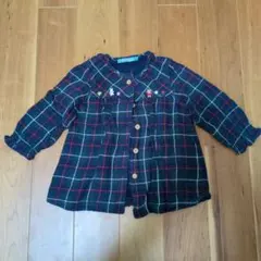 familiar チェック柄シャツ 90サイズ
