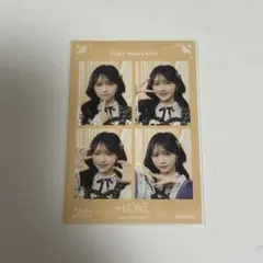 野口衣織 4カットフォトカード ＝LOVE - メルカリ