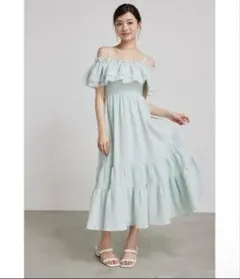 Herlipto Viera Pintuck Tiered Dress - メルカリ