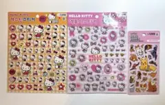 【韓国限定】ハローキティ ポケモン シール ぷっくりシール 韓国ダイソー