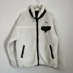 PUMA フリースジャケット ホワイト