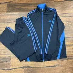 超希少】00s adidas トラックジャケット ジャージ 紺 青 Y2K - メルカリ