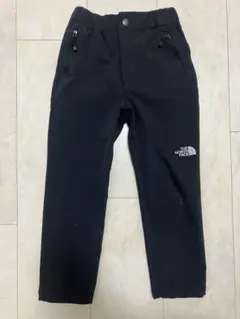 【サイズ110】THE NORTH FACE 黒パンツ ジッパーポケット付き