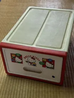 希少✨️ 1999年製 ハローキティ 大容量 収納ケース 衣装ケース 平成
