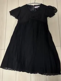キャサリンコテージ　黒ワンピース　140