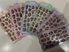 ラブブ ボンボンドロップシール6枚セット