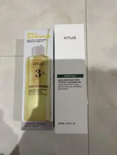 anua ドクダミポアコントロール　クレンジングオイル 、ビタミン トナー