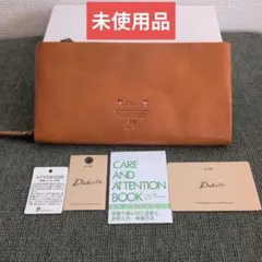 Dakota ブラウンレザー 長財布　トリコローレ　未使用のサムネイル