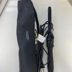 SALONIA カールヘアアイロン 19mm ブラック 専用耐熱ポーチ付き