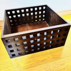 ウッドボックス 約35.3×35.3×16.5cm 木箱 収納箱