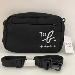 【新品未使用】アニエスベー　ショルダーバッグ　ブラック