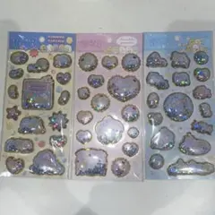 すみっコぐらし キラッとぷくぷくエアーシール 3枚セット