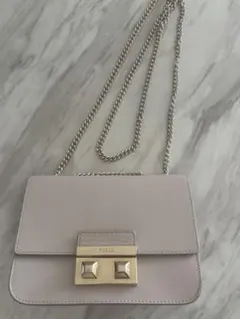 FURLA ベージュ ショルダーバッグ