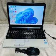 S522 富士通ノートパソコン i7メモリ8G高速Windows11オフィス付き