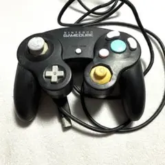 ゲームキューブ　コントローラー 黒　後期型