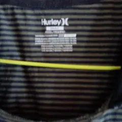 ♥Hurley フード付きストライプシャツ