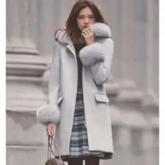 Apuweiser-riche アプワイザーリッシェ　ファー　コート アプワイザーリッシェ Apuweiser-riche フードファー付5WAY