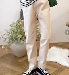 クラシカルエルフ　ゆるっと穿くルーズバルーンのテーパードパンツ　サイズS