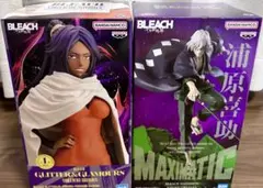 BLEACH フィギュア 2種セット　四楓院夜一、浦原喜助