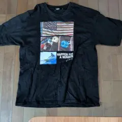 AZUL by moussy ブラック Tシャツ Lサイズ