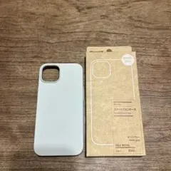 iPhone 14用 ホワイトグレー再生TPUケース