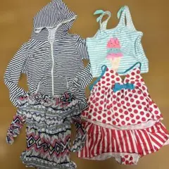 女の子用水着セット