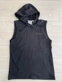 【新品】Champion ノースリーブ M サイズ　パーカー 【スポーツ　ジム】