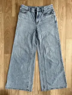 GU ワイドデニム M