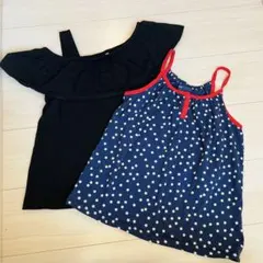 GU、GAPトップス2枚セット 130cmのサムネイル