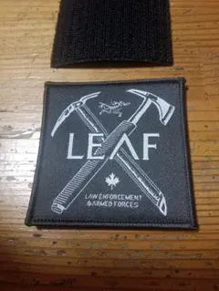 貴重　希少　アークテリクス　ワッペン　パッチ　ベルクロ　新品未使用 ARC'TERYX LEAF レッド×イエロー反射ロゴパッチ ワッペン ベルクロ