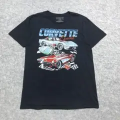 CHEVROLET シボレー コルベット Tシャツ 黒 kt104