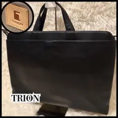 TRION トライオン 薄マチブリーフA4 オープンポケット ブラックのサムネイル