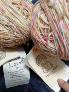 tamayura yarn様 SockLove 7thHeaven✕2解いてます