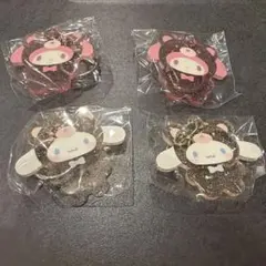 サンリオ　アクリルキーホルダーラテクマバージョン　マイメロディ、シナモンロール