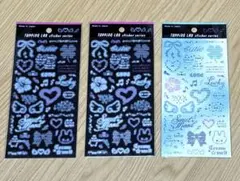 トッピングラボ　シール　ステッカー　アスキーアート　y2k 量産型　地雷系 aa