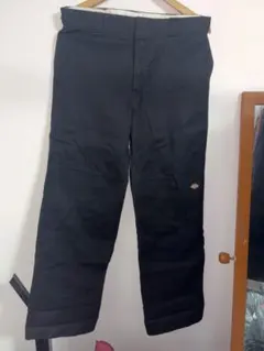 Dickies ダブルニー　黒　34inch w34